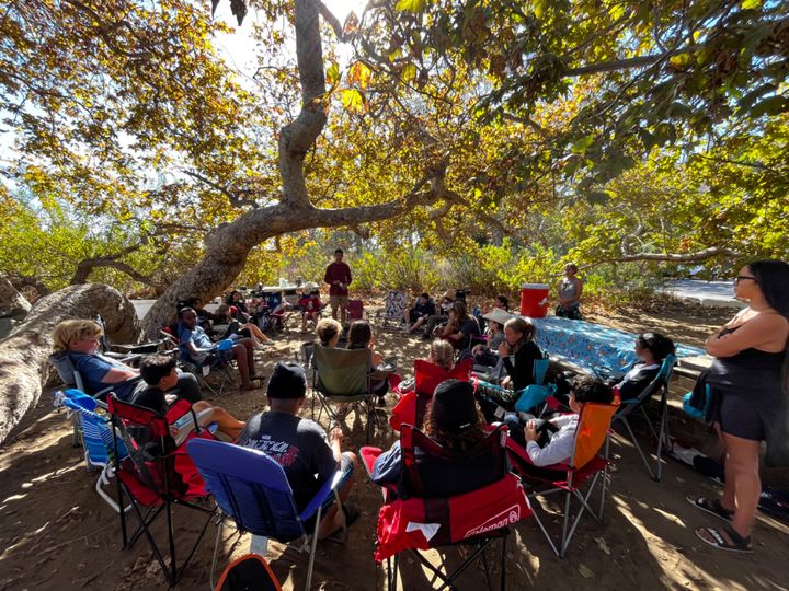 Private School Camping Trip with Farm Fjord